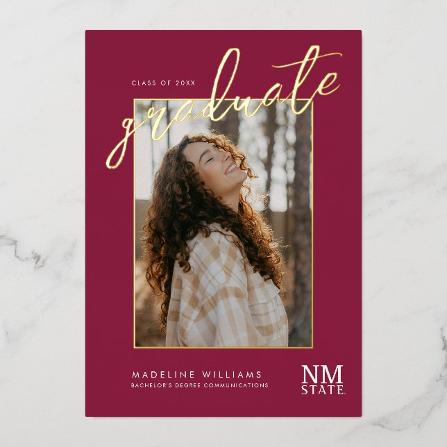 New Mexico State University Graduation (Front)