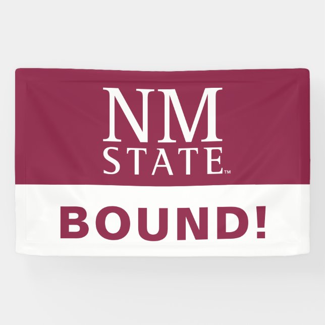 New Mexico State University Graduation Banner (Horizontal)