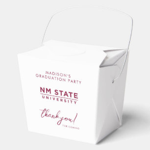 New Mexico State University Graduation Favor Box
