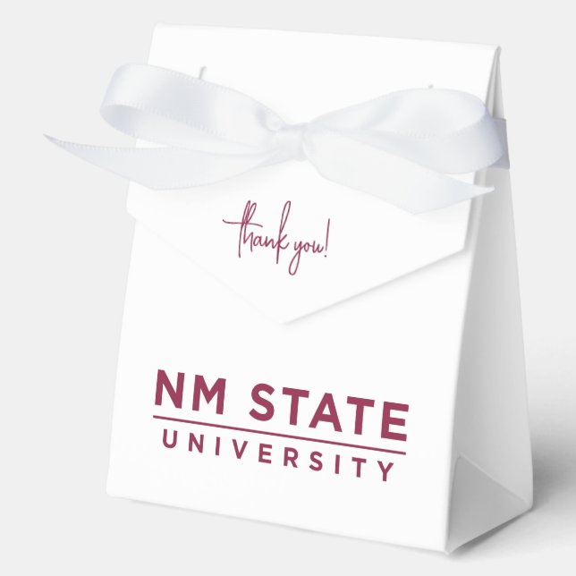 New Mexico State University Graduation Favor Box (Front)