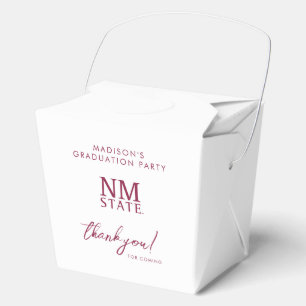 New Mexico State University Graduation Favor Box