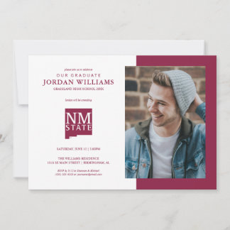 New Mexico State University Graduation Invitation