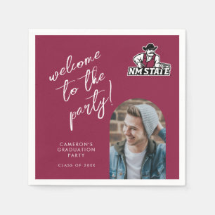 New Mexico State University Graduation Napkin
