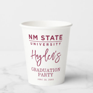 New Mexico State University Graduation Paper Cups