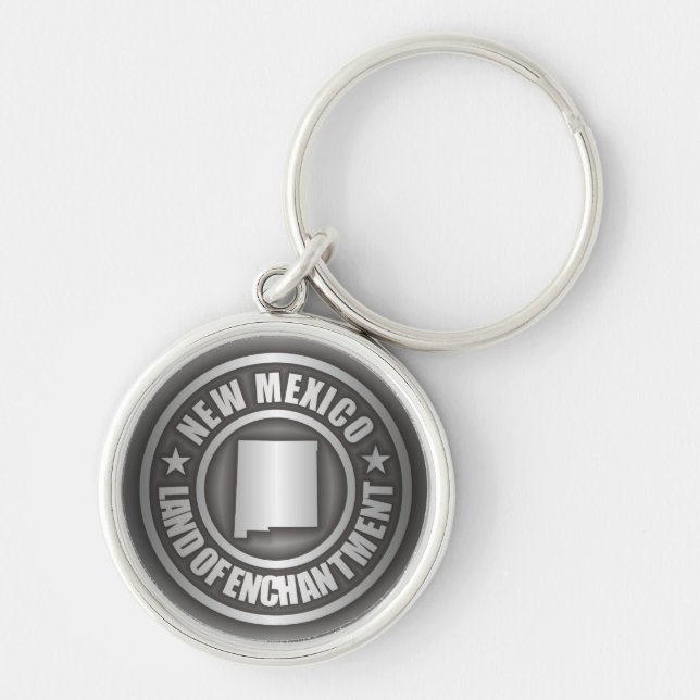 "New Mexico Steel" Keychains (Front)