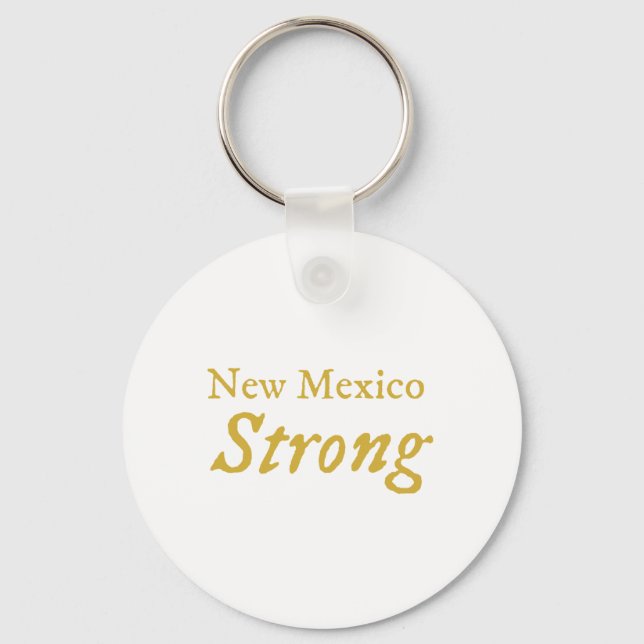 New Mexico Strong   Keychain (Front)