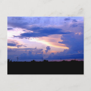 New Mexico Sunset Postcard