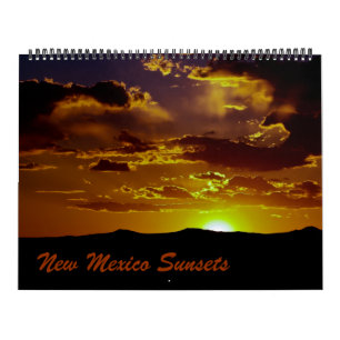 New Mexico Sunsets Calendar