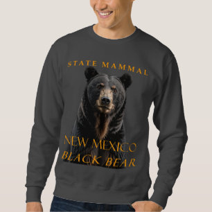 New Mexico Territory Animal The Black Coloured Bea Sweatshirt