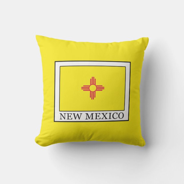 New Mexico Throw Pillow (Front)
