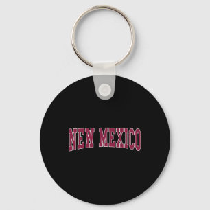 New Mexico - Throwback Design - Clic  Keychain