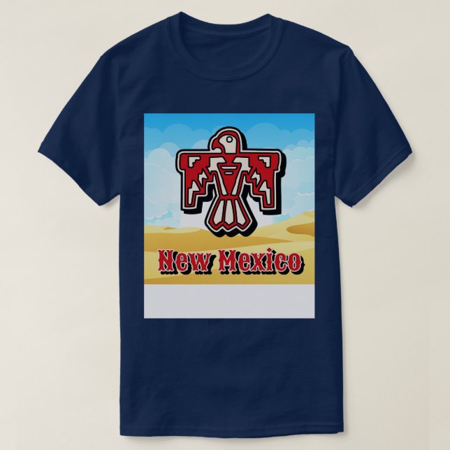 New Mexico Thunderbird T-Shirt (Design Front)