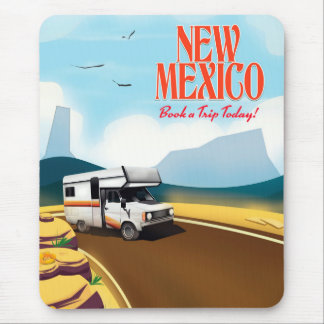 New Mexico Travel poster Mouse Pad