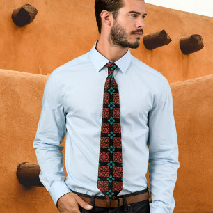 New Mexico Tribal Zia Tie