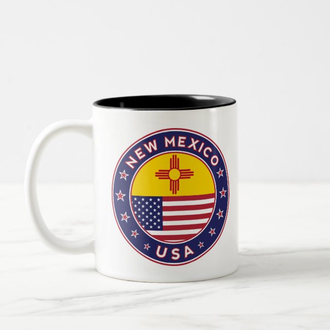 New Mexico Two-Tone Coffee Mug (Left)