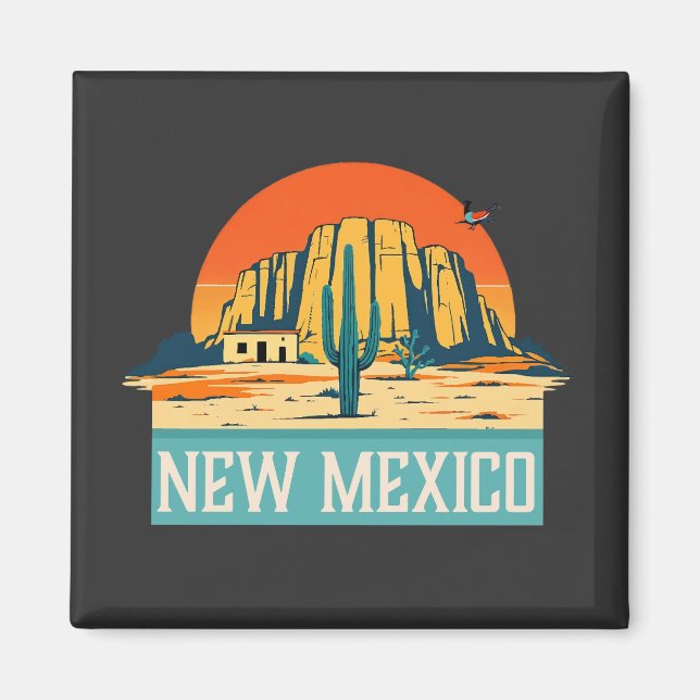 New Mexico United States of America Magnet (Front)