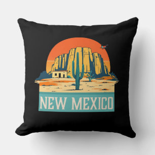 New Mexico United States of America Throw Pillow