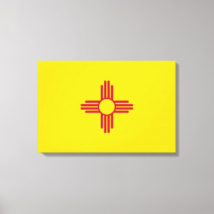 New Mexico (US State) Flag Canvas Print