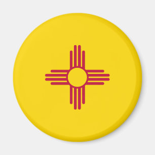 New Mexico (US State) Flag Magnet