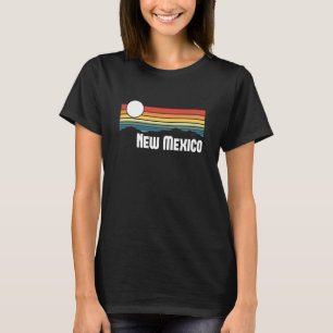 New Mexico Vintage Sunset 80s Retro Summer State U T-Shirt