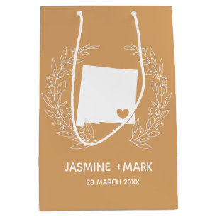 New Mexico wedding favours custom Medium Gift Bag