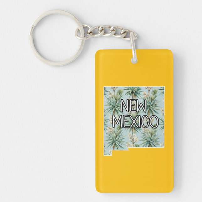 New Mexico Yucca Keychain (Front)