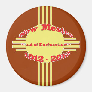 New Mexico - Zia Centennial Celebration Magnet