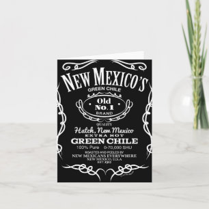 New Mexico's Old No. 1 Hatch Green Chile Novelty D Card