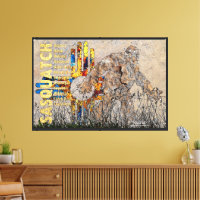 New Mexico's Sasquatch Canvas Print