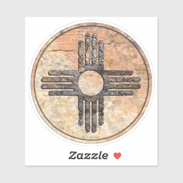 New Mexico's Zia Sun Symbol - Talking Canyons (Sheet)