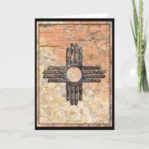 New Mexico's Zia Sun Symbol Talking Canyons, NCard Card