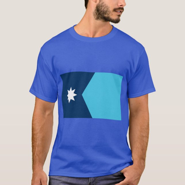 New Minnesota State Flag T-Shirt (Front)