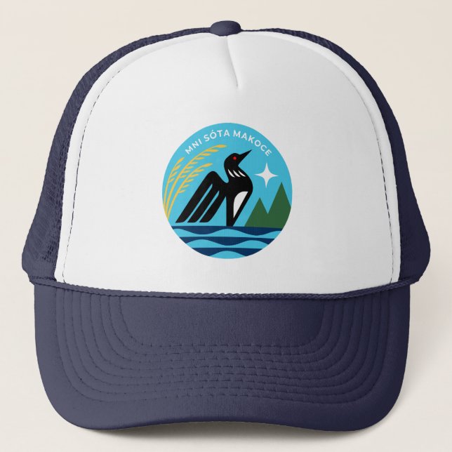 New Minnesota State Seal Trucker Hat (Front)