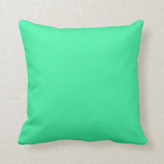 New Mint Green Solid Couch Pillow Gift