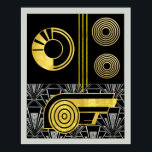New Modern Abstract Art Deco Poster<br><div class="desc">If you choose to download, Your local Walgreen store makes board posters of your download into different sizes and in various textures at a very good price. Sometimes with a discount. A tip from my US friend. For UK see "Digital Printing" online. I don't know if it is because I...</div>