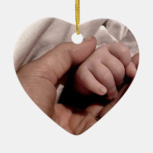 New Mom and Baby - Joy of Life Ceramic Ornament