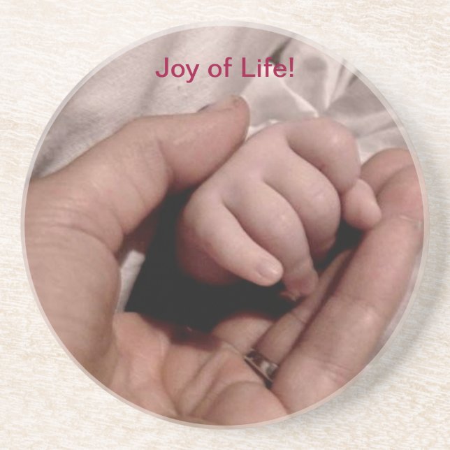 New Mom and Baby - Joy of Life Coaster (Front)