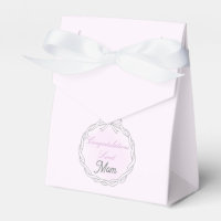 New Mom Congratulations Sweet Mom Favour Gift Box