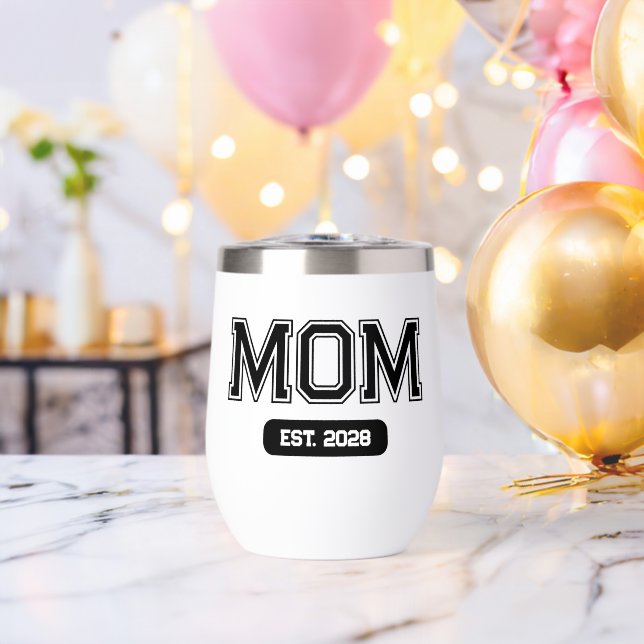 New Mom Custom Date Mom Established (Bachelor Party (Rotated))