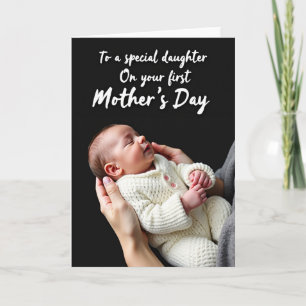 New Mom First Mothers Day Card