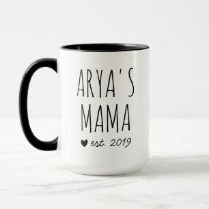 New Mom Gift Idea 1st Time Mommy Present, Parent Mug