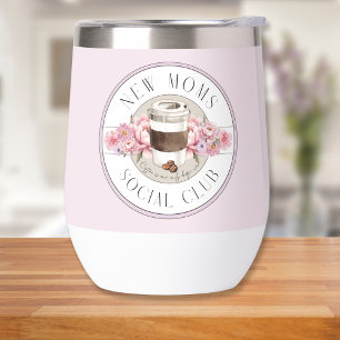 New Mom Humour, Coffee is our only hope blush pink