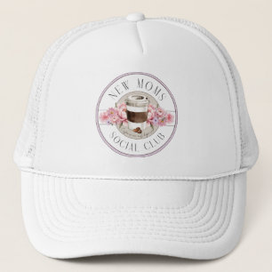 New Mom Humour, Coffee is our only hope Trucker Hat