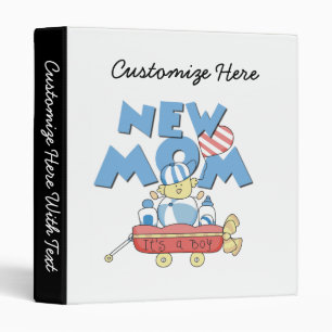 New Mom It's a Boy Gifts Binder