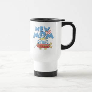 New Mom It's a Boy Tshirts and Gifts Travel Mug