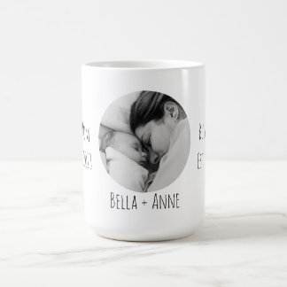 New Mom|Personalized Names| One Photo Coffee Mug