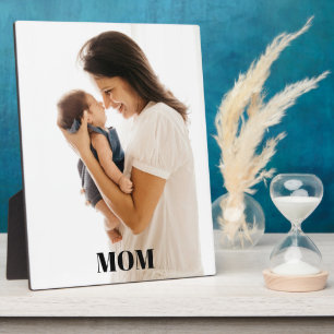 New MOM Personalized Photo Plaque
