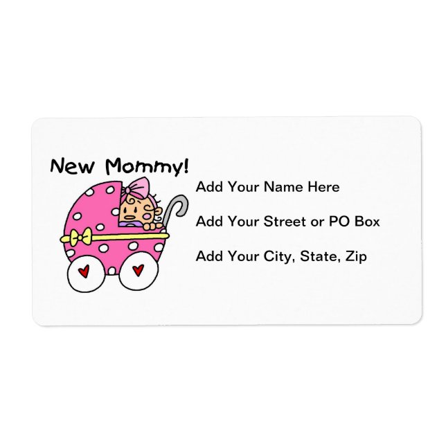 New Mommy Baby Girl Gifts (Front)