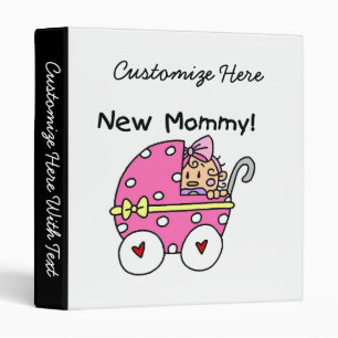 New Mommy Baby Girl Gifts Binder