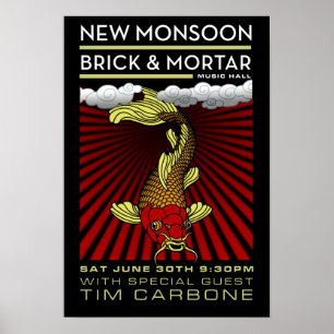 New Monsoon Brick & Mortar 2012 Poster
